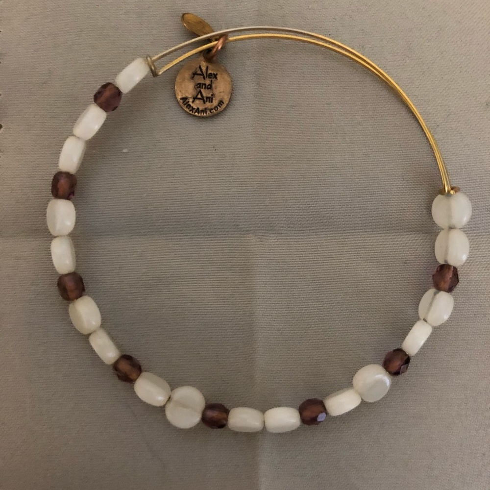 Alex and Ani beaded bracelet
